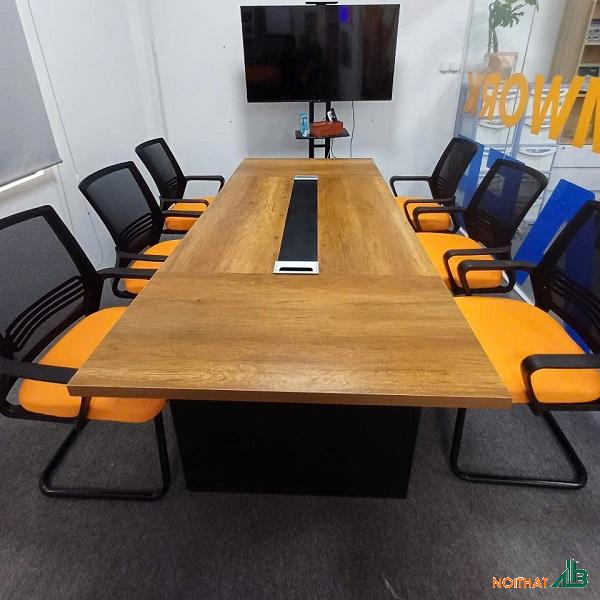 Bàn họp 2m2 x 1m đẹp BH059-1