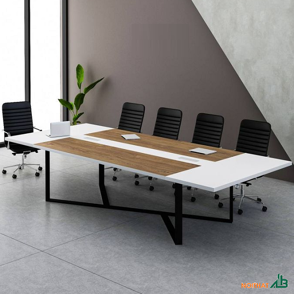 Bàn họp chân sắt cao cấp BH048