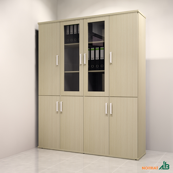 Tủ hồ sơ cao 4 cánh THS081