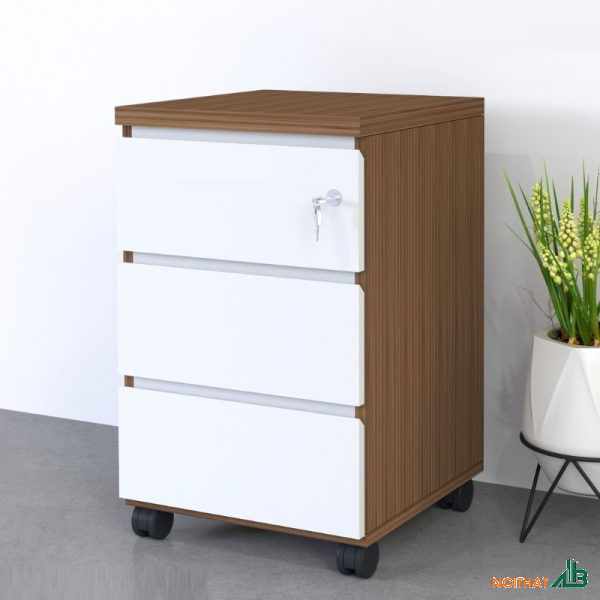 Tủ hồ sơ di động 3 ngăn kéo THS087