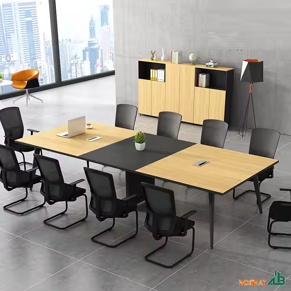 Bàn họp chân sắt cao cấp BH072