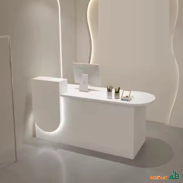 Quầy thu ngân 1m6 đẹp giá rẻ QTN039