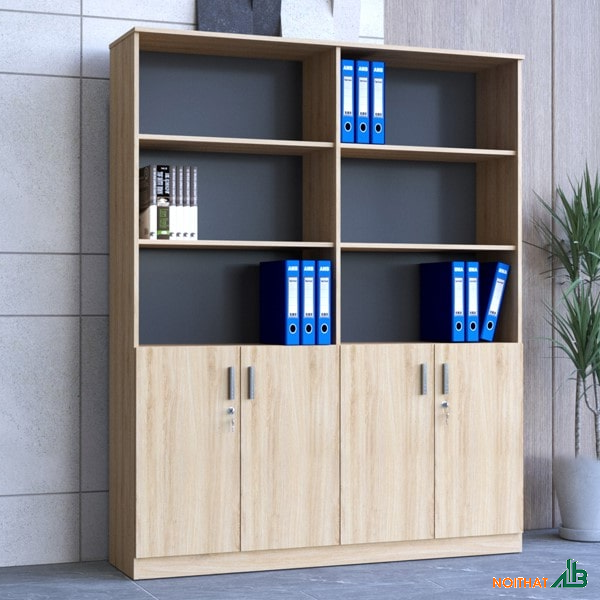 Tủ hồ sơ cao 1m6 x 2m THS107
