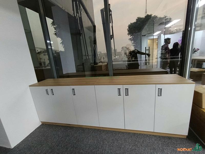 Hệ tủ hồ sơ thấp 3 cánh dài