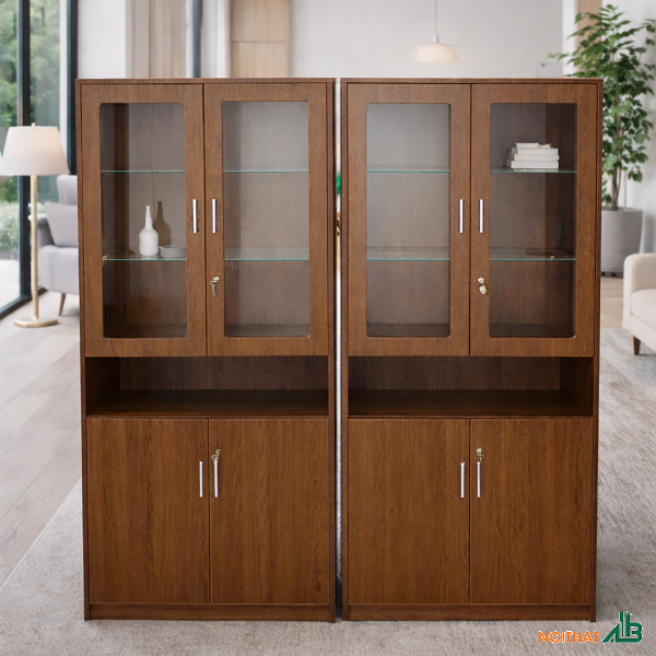 Tủ tài liệu 80cm x 1m8 đẹp giá rẻ THS117